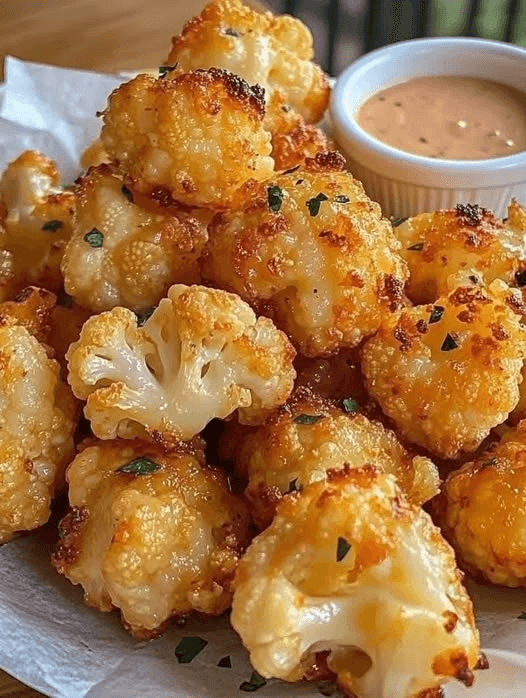 Baked cauliflower tastes better than meat! Crispy roasted cauliflower