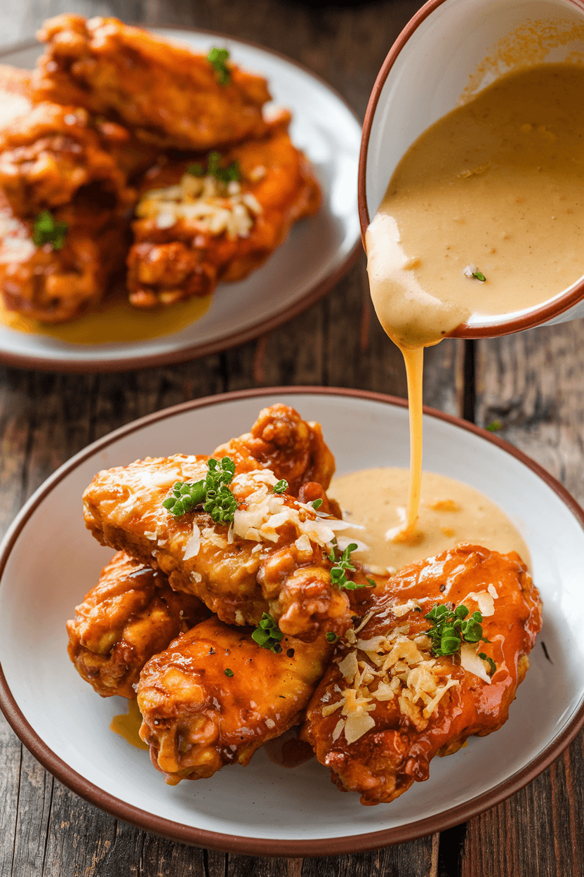 Garlic Parmesan Wings