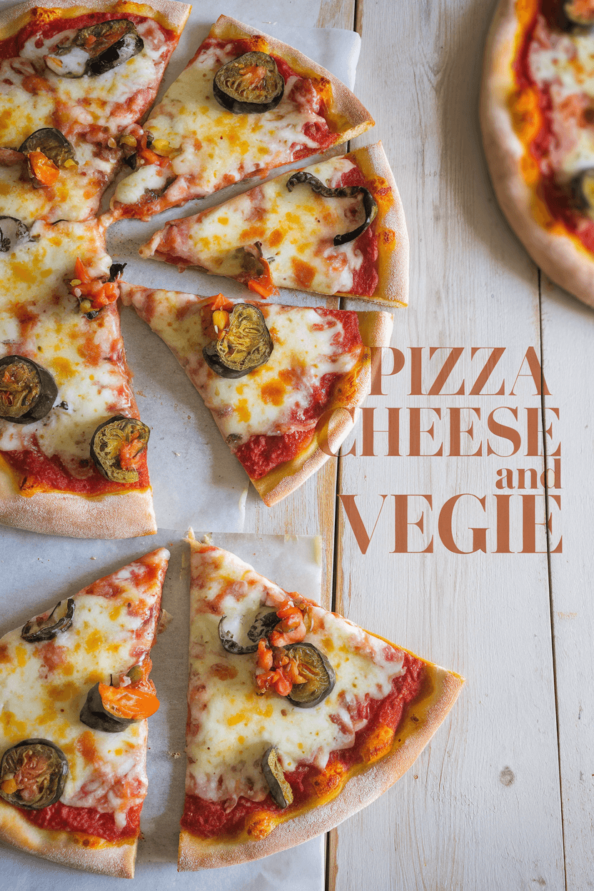 Delicious Pizza Cheese Veggie Recipe