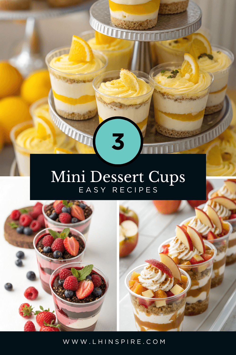 Three Mini Dessert Cup Recipes to Delight Your Guests