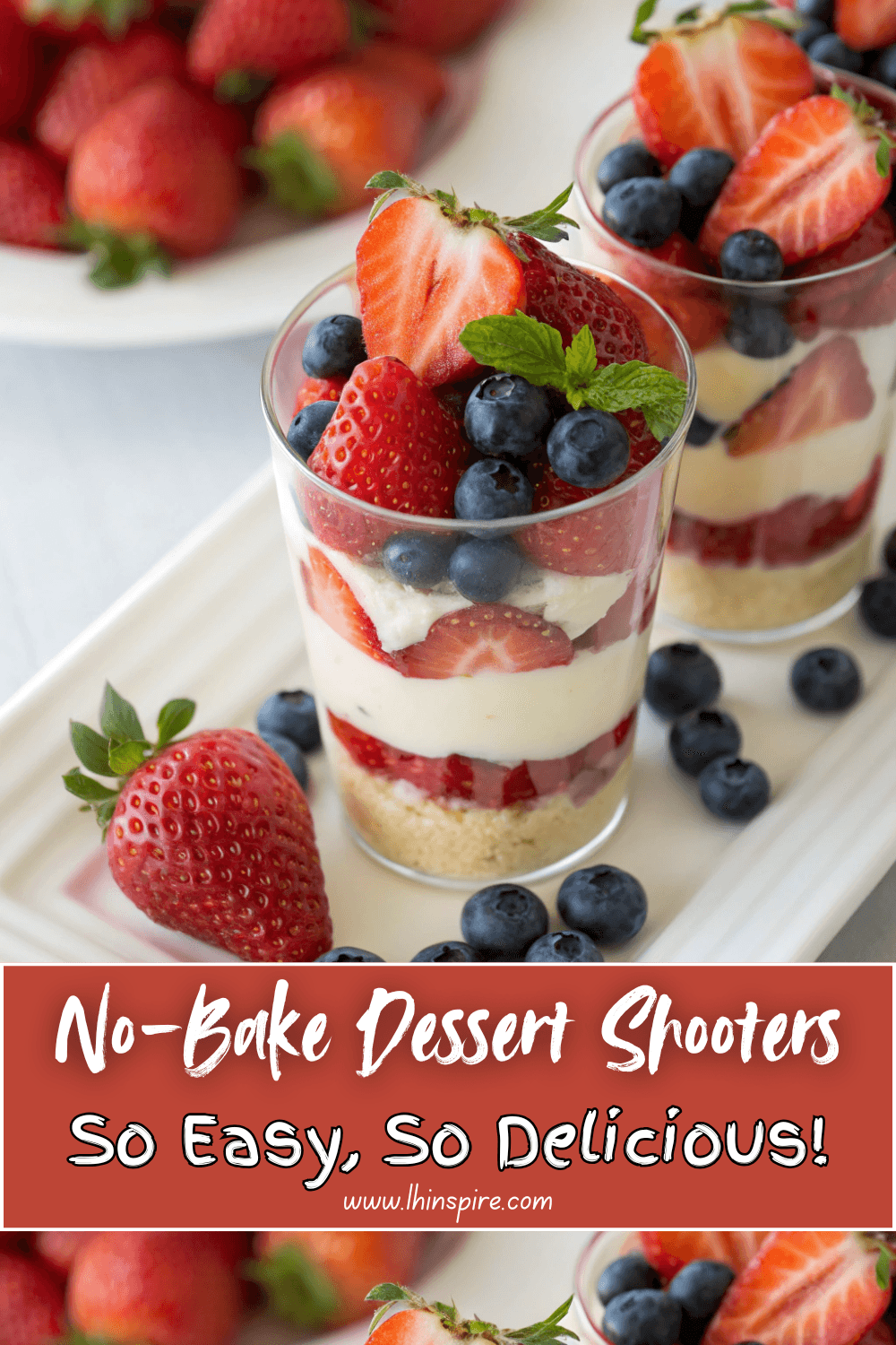 Delightful No-Bake Dessert Shooters Recipe