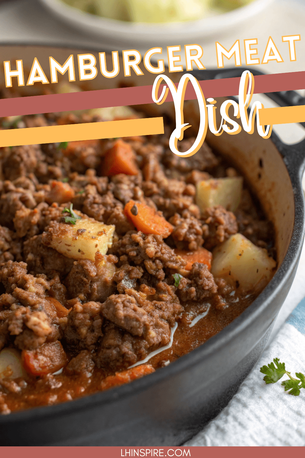 Hearty Beef Casserole with Ground Hamburger Meat
