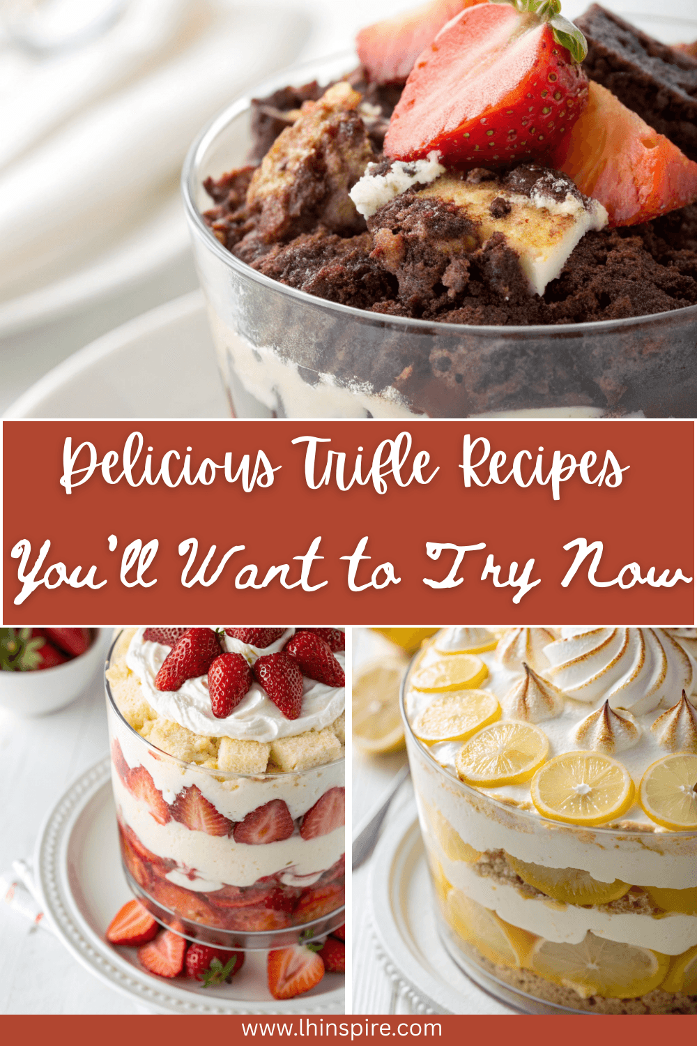 Delicious Trifle Bowl Recipes: A Trio of Sweet Indulgence