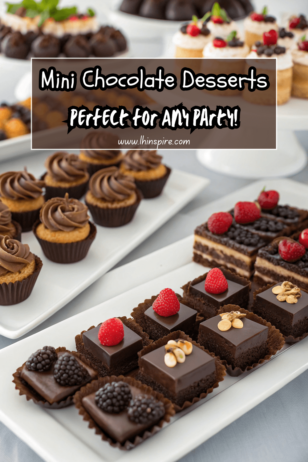 Delightful Mini Chocolate Desserts for Parties