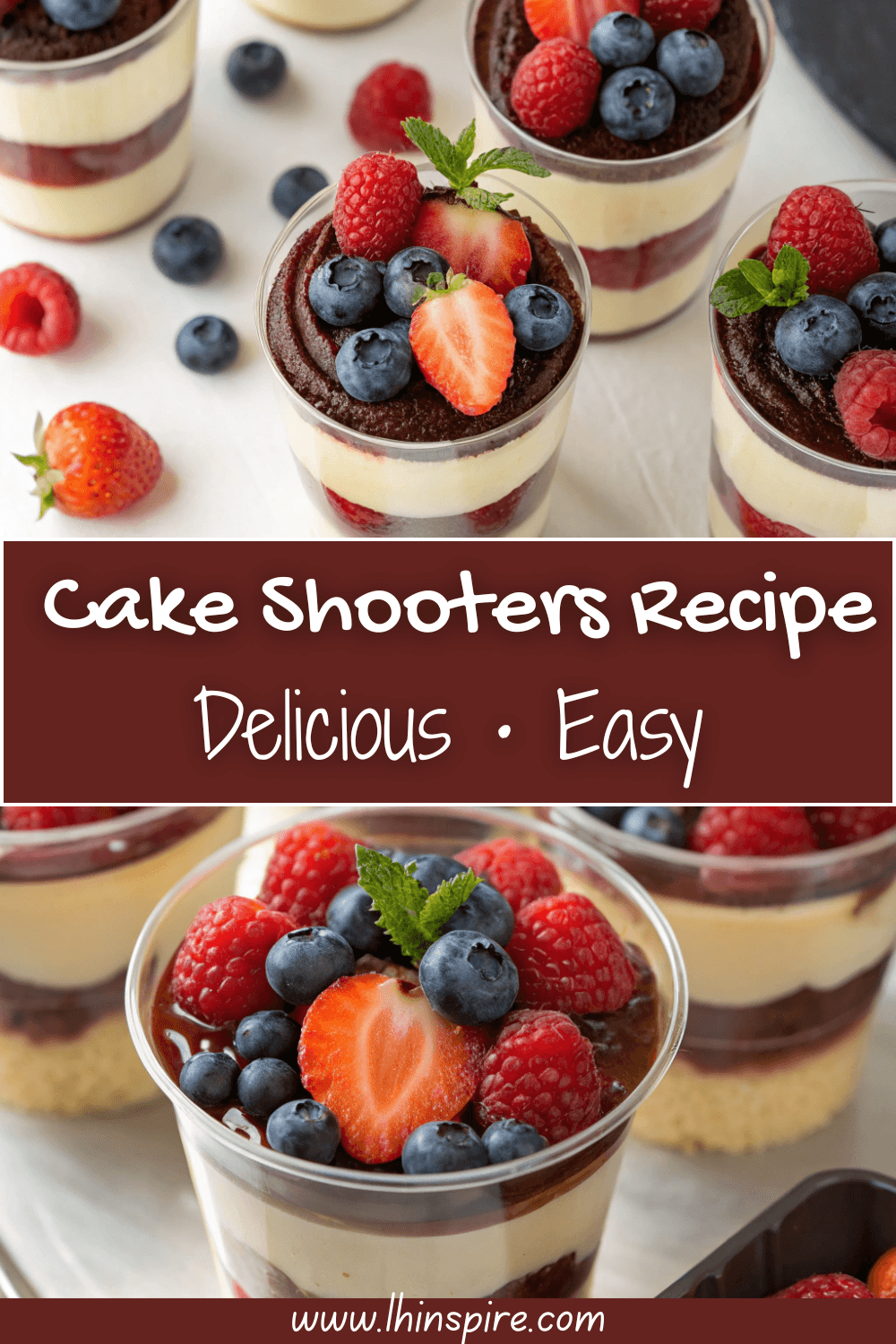 Delicious Mini Cake Shooter Recipe