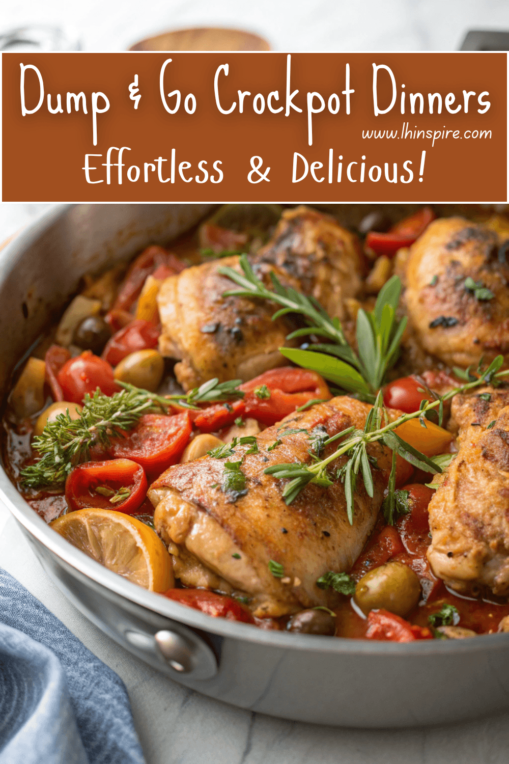 10 Easy Dump and Go Crockpot Dinners for Busy Weeknights