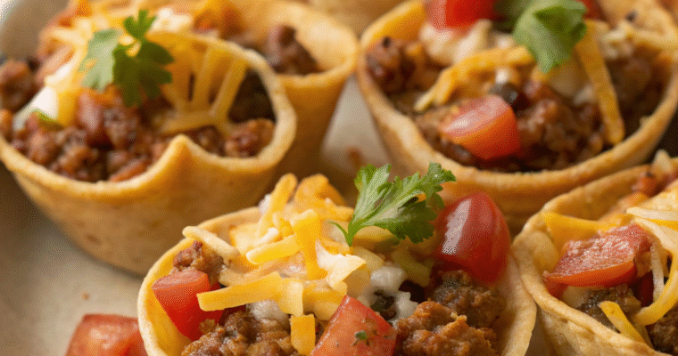 Savory Taco Cups Recipe