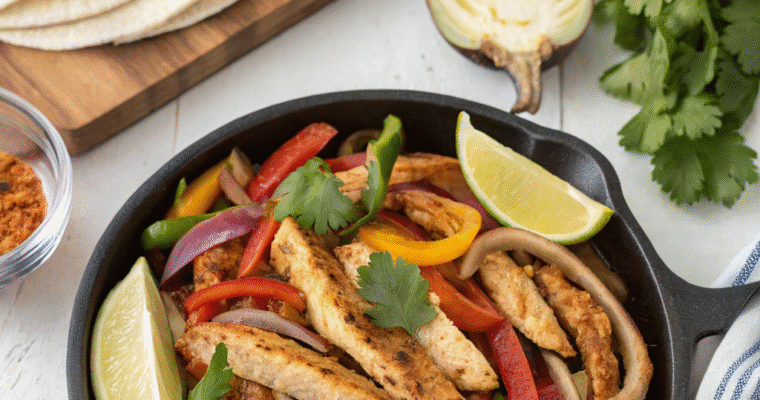 Sizzling Chicken Fajitas Recipe