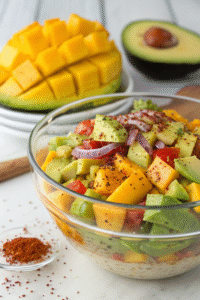 Spicy Mango & Avocado Salad