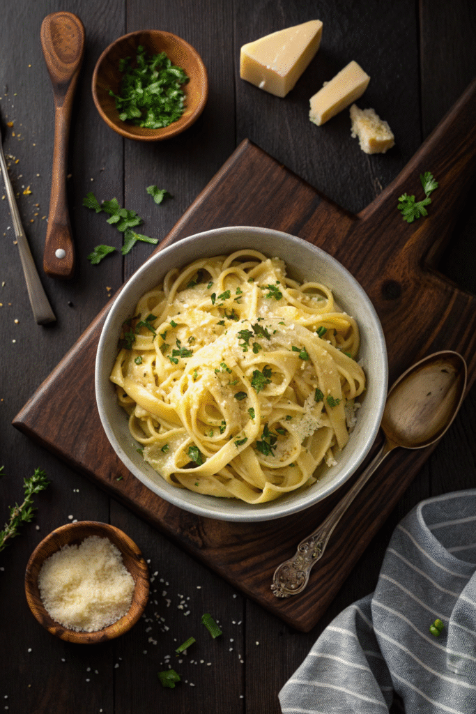 Buttered Noodles with "Magic Dust"