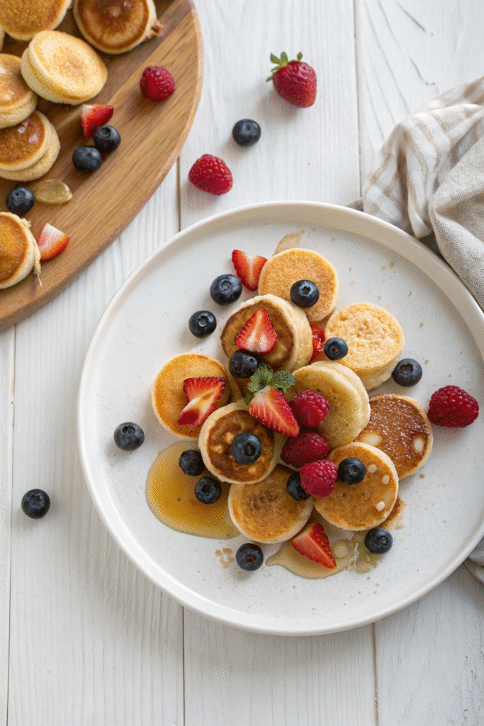 Silver Dollar "Pancake" Bites
