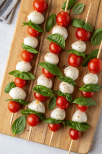 Classic Caprese Skewers
