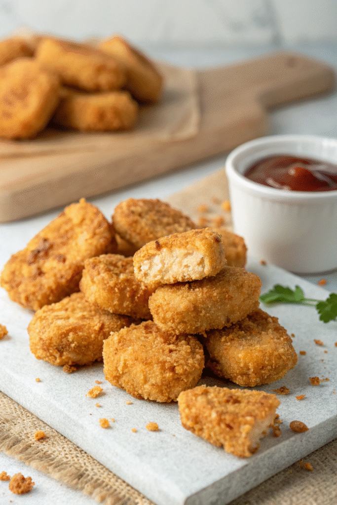 Crispy Baked Chicken Nuggets