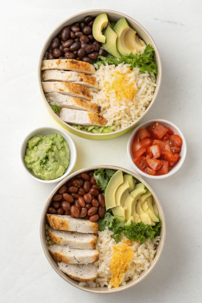 Deconstructed Burrito Bowls