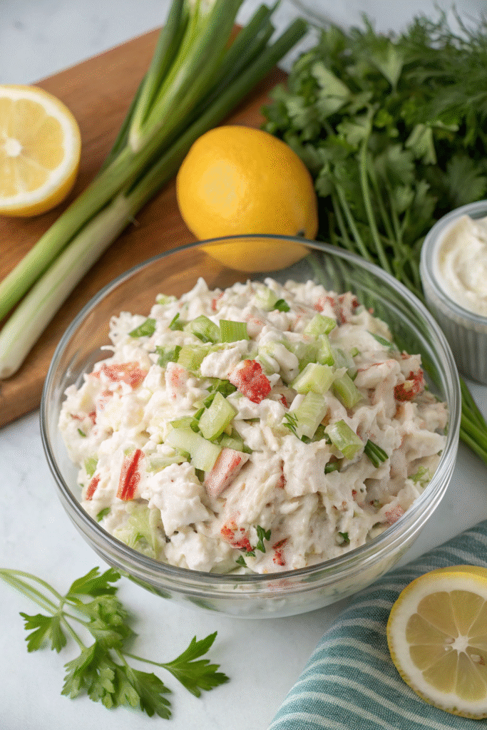 The Classic Deli-Style Crab Salad