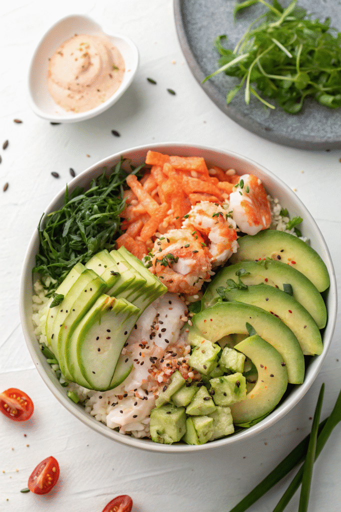 The Spicy California Roll Salad Bowl