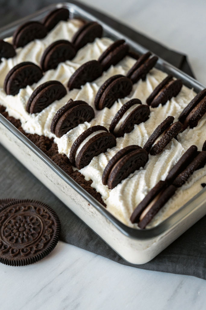 Classic Oreo Icebox Cake