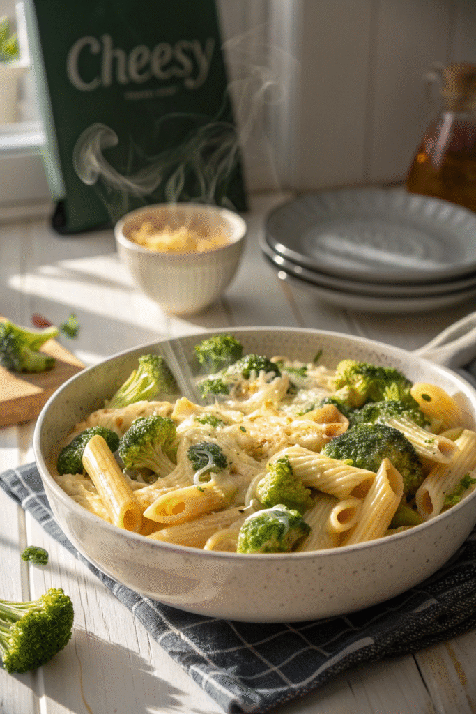 Creamy "Cheesy" Broccoli Pasta
