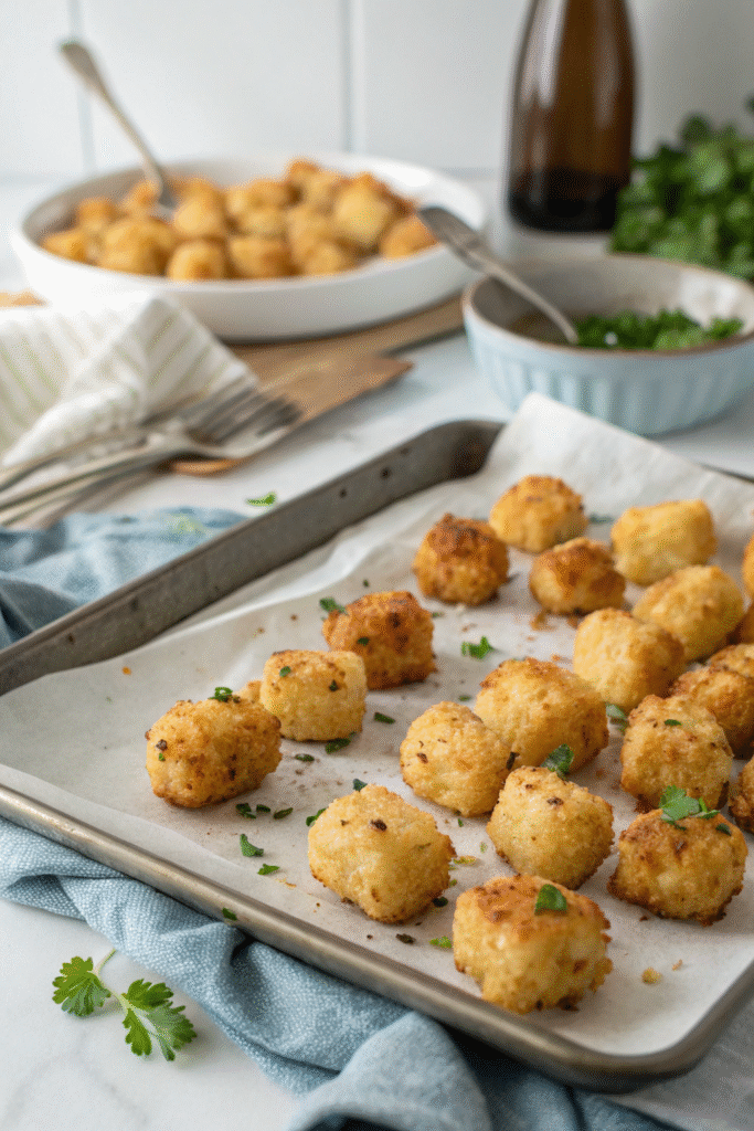 Crispy Cauliflower "Tater Tots"