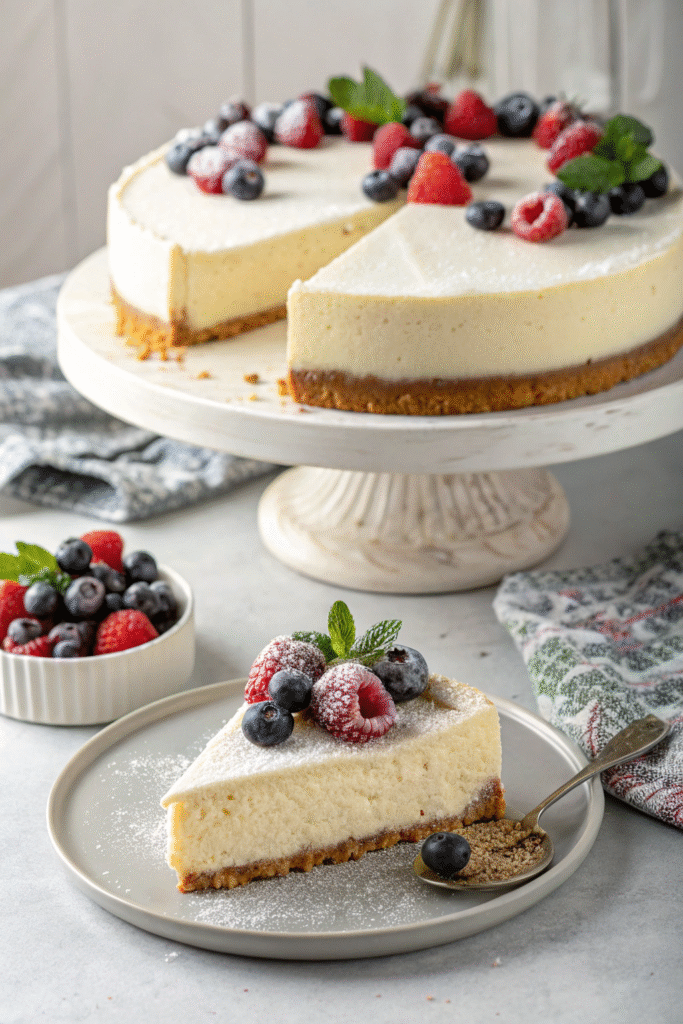The Ultimate No-Bake Classic Cheesecake