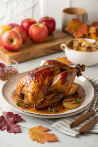 Apple Cider Glazed Chicken