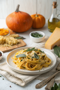 Creamy Pumpkin Sage Pasta