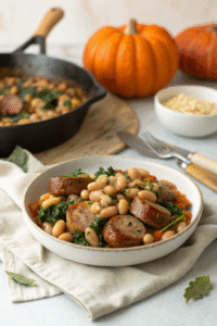 Sausage and White Bean Skillet