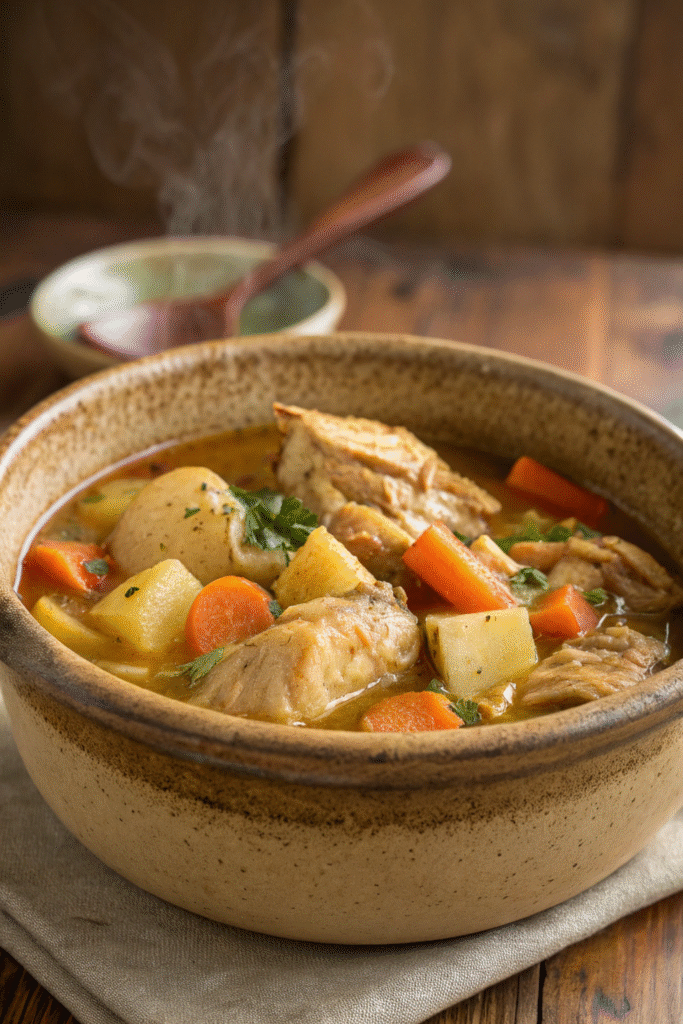 Apple Cider Chicken Stew