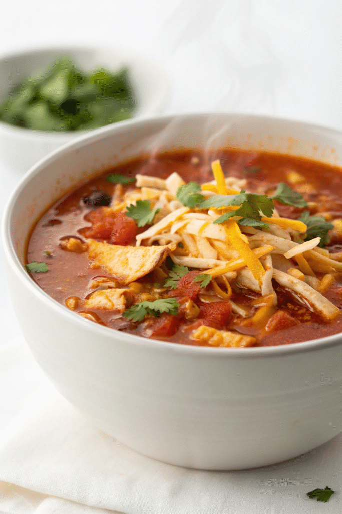 Chicken Enchilada Soup