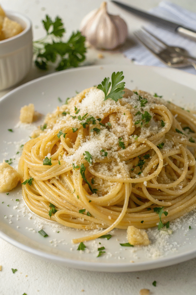 Garlic Parmesan Pasta