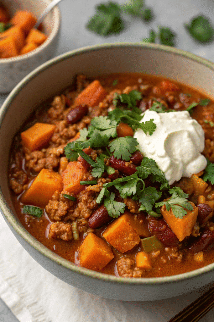Pumpkin Turkey Chili