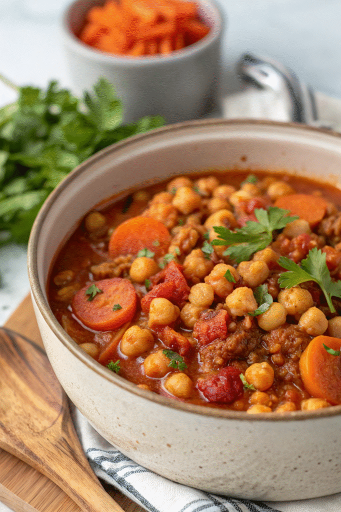 Slow Cooker Moroccan Chickpea Stew