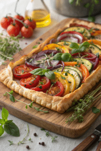 Harvest Vegetable Tart
