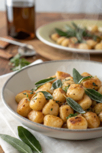 Browned Butter Sage Gnocchi