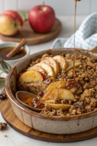 Maple Brown Butter Apple Crisp (The One That Everyone Flips Over)