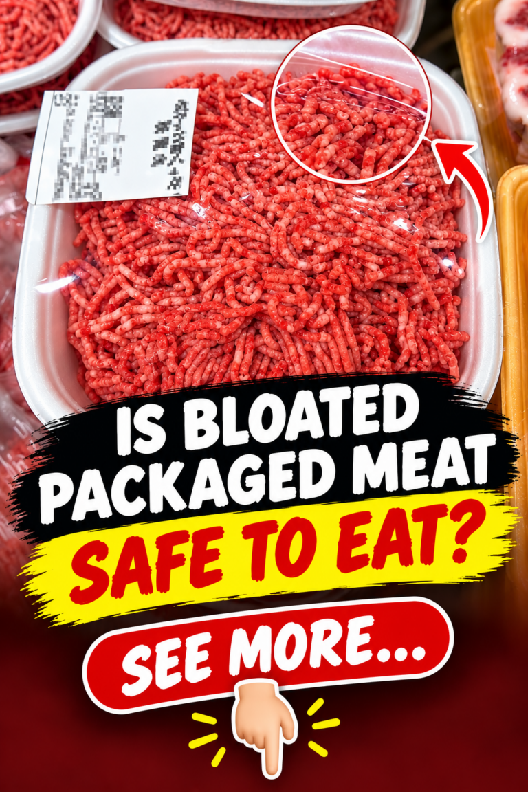 Is Bloated Packaged Meat Safe to Eat ?