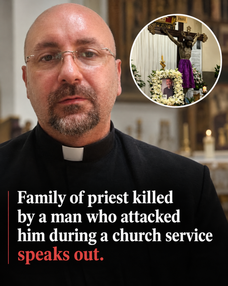 Family of priest killed by falling crucifix breaks silence with claim about the cross
