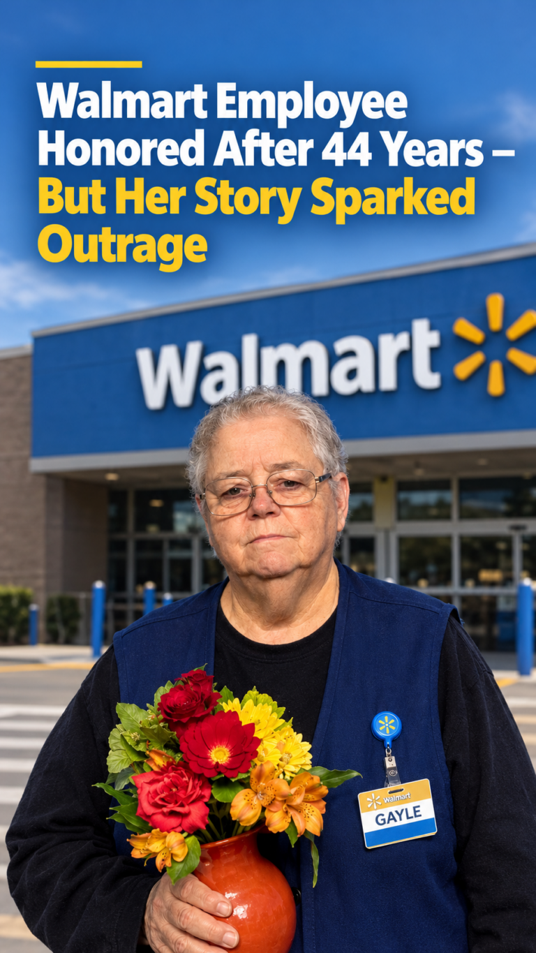 After 44 Years at Walmart, She Got a Pot of Flowers — and the Internet Exploded